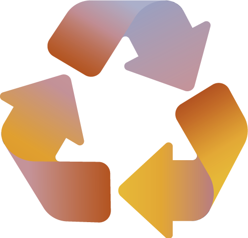 Colorful Recycle Logo