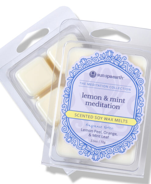Lemon Mint Meditation Spa Wax Melts